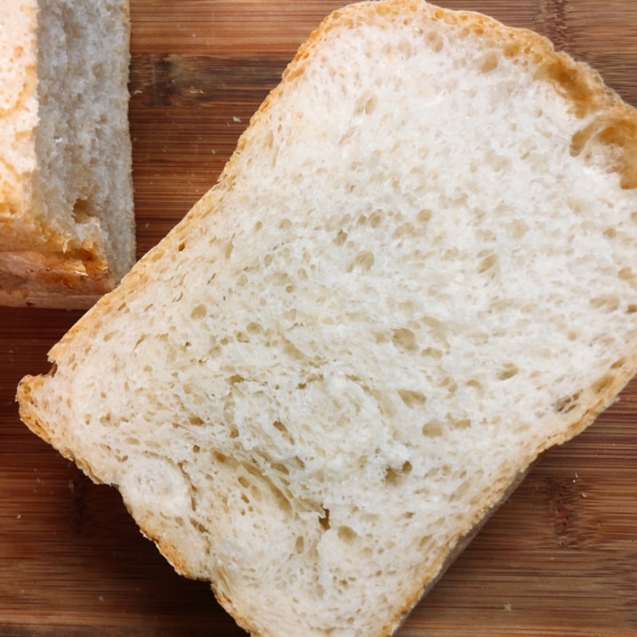 ホームベーカリーにお任せフランスパン生地の食パン